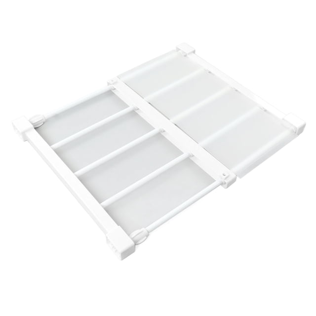 Tension Rod Shelf,Tension Rod Shelf 14.2 Expandable Closet Shelf Tension Shelf Unbeatable Value