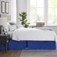 thumbnail image 2 of SGI Bedding 10 Inch Pleated Bed Skirt | Microfiber Bed Skirt | Fade Resistant, Wrinkle Free, Anti-static, Decorative, Extra Storage Space, Clutter-Free | Full, Egyptian Blue, 2 of 6