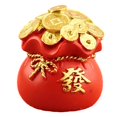thumbnail image 3 of Money Bag Chinese Feng Shui Figurine Atrract Statue Ornament Good Luck Fortune A, 3 of 6