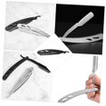 thumbnail image 2 of 2 Pieces Razor Holder Stainless Steel Shaving Cutter Manual Beard Razor for Men Vintage Style Hair Shaver, 2 of 5