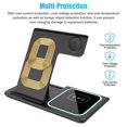 thumbnail image 2 of Wireless Charger, 3 in 1 Wireless Charging Pad, Qi 15W, 2 of 5