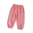 thumbnail image 1 of QIPOPIQ Pantalon Ample à Enfiler pour Tout-Petits Filles 1-6 Ans Liquidation, 1 of 3