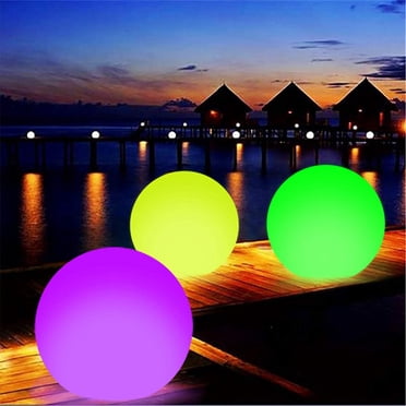 RGB Colorful Sphere Light LED Light Ball with Remote Control Waterproof Inflatable Luminous Ball