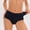 c02Black, variant on LNWUY Women's Solid Color Briefs Underwear High Elasticity Comfortable Breathable Fashion Panties Pink M
