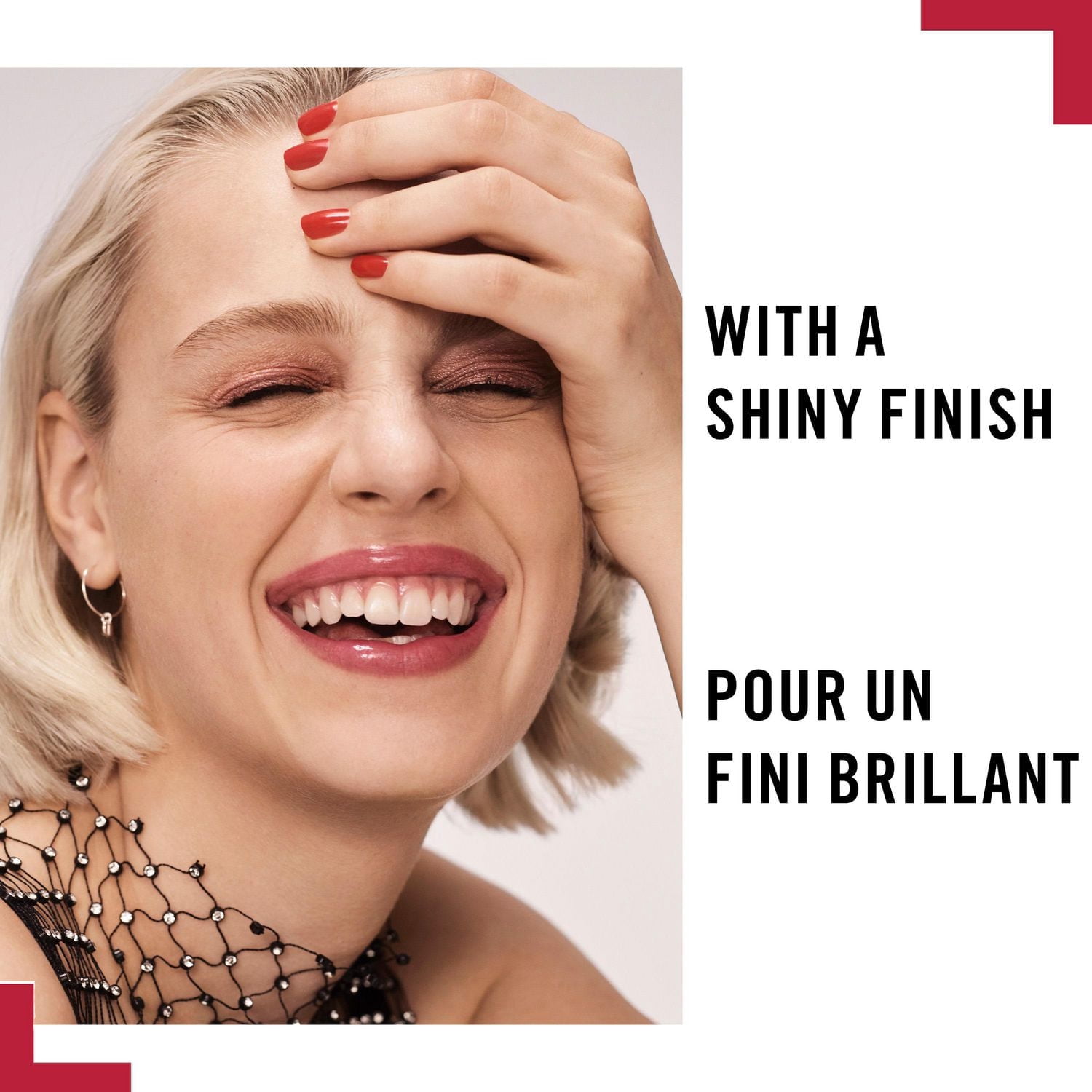 Rimmel Brillant à lèvres Stay Glossy, non collant, dure jusqu'à 6h, épousant les lèvres, avec la technologie Shine Extent, 100% sans cruauté