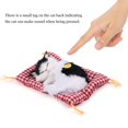thumbnail image 4 of LHCER Simulation Cat, Vivid And Lifelike Simulation Cat Toy, Christmas Gifts Simulation Sleeping Cat, 4 of 8