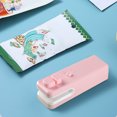 thumbnail image 4 of keepw Plastic Electric Sealing Machine Portable Battery Operated 300mAh Restaurant Kitchen Snack Chips Sealer Pink, 4 of 8