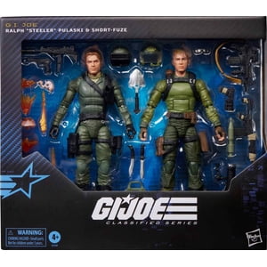 G.I. Joe Classified 6 Inch Action Figure 2-Pack Exclusive - Ralph Steeler Pulaski & Short-Fuze