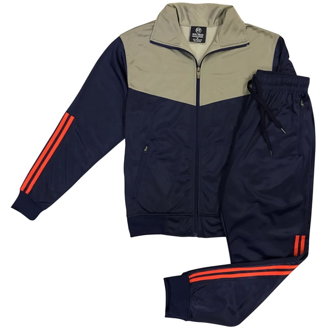 Tenue de Jogging Active à Rayures pour Hommes Velocity, Haut et Bas