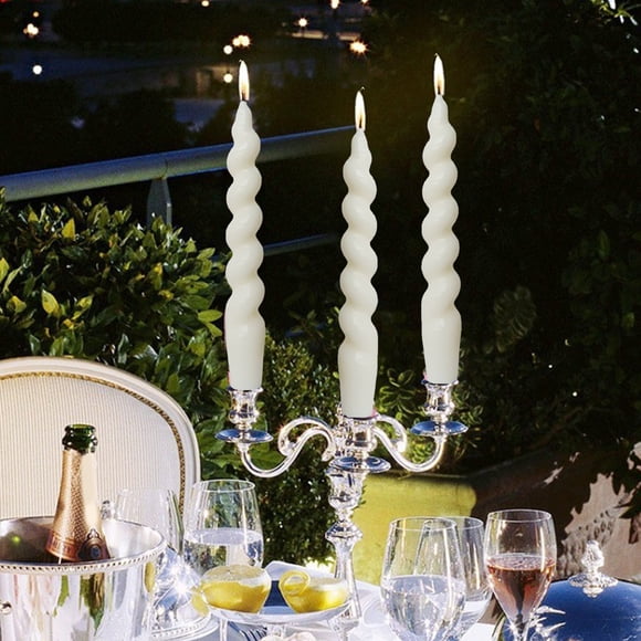 Dvkptbk Spirale Cire Tabac - Bougie Flottante Chauffe-Plat Mariage Fête Bougie Bougies Votives Bougies Bougies Rondes Chauffe-Plat pour Mariage Romantique Paraffine Artefact de Confession Déco Maison