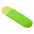 thumbnail image 1 of tredstone Home Outdoor Travel Toothbrush Holder Toothpaste Portable Cover Storage Cup Box yellow + green 1Set, 1 of 6