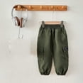 thumbnail image 4 of Zshosam Pantalon pour Garçons Pantalon pour Ados Garçons Pantalon de Randonnée Extérieur Séchage Rapide Pantalon Cargo Léger Taille 1T 2T,(Âge 1-2 Ans), 4 of 5