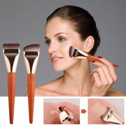 mtvxesu Makeup Brushes, Brush Ultra-Thin Wooden Handle Mask Brush Bare Skin Concealer Light and Traceless Makeup Brush Eye Makeup Brushes Make up Brush Set Sale Makeup Brushes!