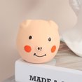 thumbnail image 3 of Latex Pet Sounding Ball Toy Colorful Cute Cartoon Pig-head Shape Bite-resistant Molar Tooth Cleaning Toys For Medium Large Dogs, 3 of 7