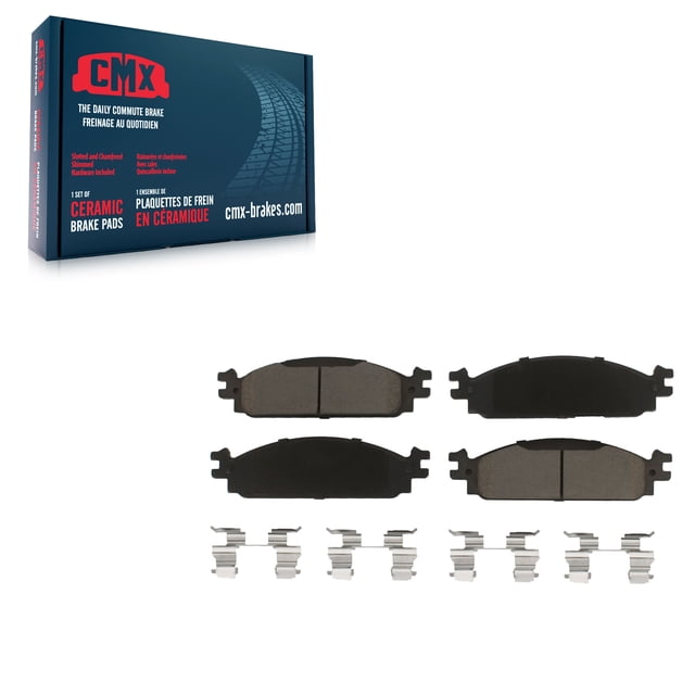 CMX Front Ceramic Disc Brake Pads CMX-D1376 for Car 2009-2010 Lincoln MKS