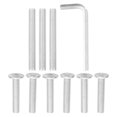 thumbnail image 4 of 10 Pcs Vis de Remplacement pour Poteaux à Griffer pour Chat avec Clé Allen Vis M8 pour Poteaux à Griffer pour Chat Boulon Fileté et Vis, 4 of 9