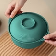 thumbnail image 4 of Reusable Lightweight Bowl For Rice Soup Snack Fruit Serving Bowls Salad Bowls Large Bowls For Kitchen Bowls For Salad Vegetable, 4 of 6