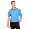thumbnail image 1 of Men's CrownLux Performance Address MÃ©lange Polo - OCEAN BLUE HTHR - 2XL, 1 of 3