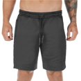 thumbnail image 3 of ohmzyzo Men's Athletic Running Shorts Workout Gym Short Quick Dry Lightweight Tennis Basketball with Zipper Pockets, 3 of 7