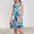 thumbnail image 4 of LOVZFMLL Christmas Girl Long Sleeve Round Neck Dress With Bow Hairband, 4 of 8