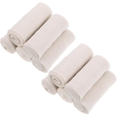 y Thick Pbt Elastic Bandage Wraps with Clips Self Adherent Compression Bandages for Leg Support Ankle Calf Foot Injuries Durable Athletic Wraps