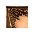 thumbnail image 2 of Fasade Easy Installation Art Deco Oil Rubbed Bronze Glue Up Ceiling Tile/ Ceiling Panel (12" X 12" Sample), 2 of 3