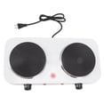 thumbnail image 2 of Electric Countertop Stove,Electric Stove 2000W Double Portable Electric Stove Electric Hot Plate Stove Striking Appearance, 2 of 12