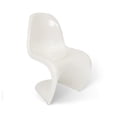 thumbnail image 1 of Chaise Penton en Blanc Brillant, 1 of 1