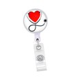 thumbnail image 4 of Esquirla Support Rétractable pour Enrouleur d'Infirmière Support d'Identification pour Travailleurs Médecins A, 4 of 8