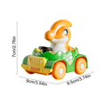 thumbnail image 3 of Dinosaur Inertia Car Toy, Pull Back Vehicle for Kids, Colorful Mini Racing Toy, Indoor Outdoor Educational Play, Early Learning Dinosaur-Themed Play Car, Parent-Child Interactive Fun, 3 of 6