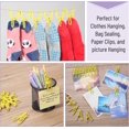 thumbnail image 5 of Mr. Pen- Chip Clips, 18 Pack, 2 Inch, Yellow, Utility PVC-Coated Clips, Chip Clips Bag Clips Food Clips for Bags, Chip Clip, Clips for Chips and Other Food Bags, Bag Clips for Chips Clips, 5 of 5