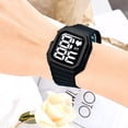 thumbnail image 3 of Digital Watch 50 Meters Waterproof Decorative LED Large Screen Square Sports Couple LED Electronic Watch for Outdoor, 3 of 10
