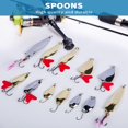 thumbnail image 3 of HLONK Gear Tackle Box Attractants Fishing Lures for Bass Trout  302 Count, 3 of 7