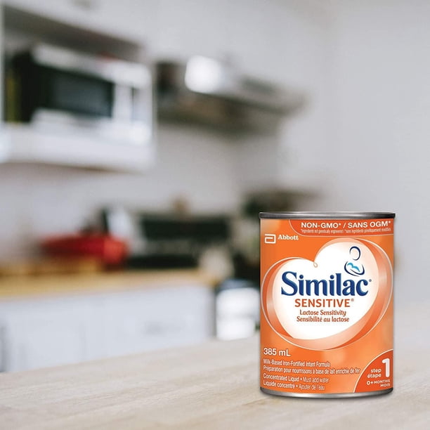 Similac Sensitive, Non-GMO Lactose Sensitivity Baby Formula