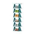thumbnail image 1 of Dvkptbk Multi-layer Letter Shoe Rack, Small Shoe Cabinet For Household Doorstep Balcony, And Economical Folding Shoe Rack For Student Dormitories, 1 of 1