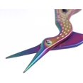thumbnail image 3 of Stainless Steel Sharp Tip Classic Stork Scissors Crane Design Sewing Scissors DIY Tools Dressmaker Shears Scissors for Embroidery, Craft, Needle Work, Art Work & Everyday Use (3.6", Colorful), 3 of 7
