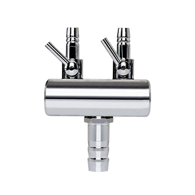 lionlar Aquarium Air Lever Control Valve Pipe Line 2 Way