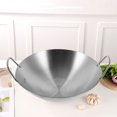 thumbnail image 4 of MasteelfCA Poêle à Frire de Cuisine Poêle en Acier Inoxydable Poêle de Cuisson avec Poignée Poêle à Frire, 4 of 8