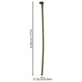 thumbnail image 3 of SHISUYAN 600Pcs Metal Head End Pin Jewelry Making Pin Metal Earring Necklace Flat Head Pin, 3 of 8
