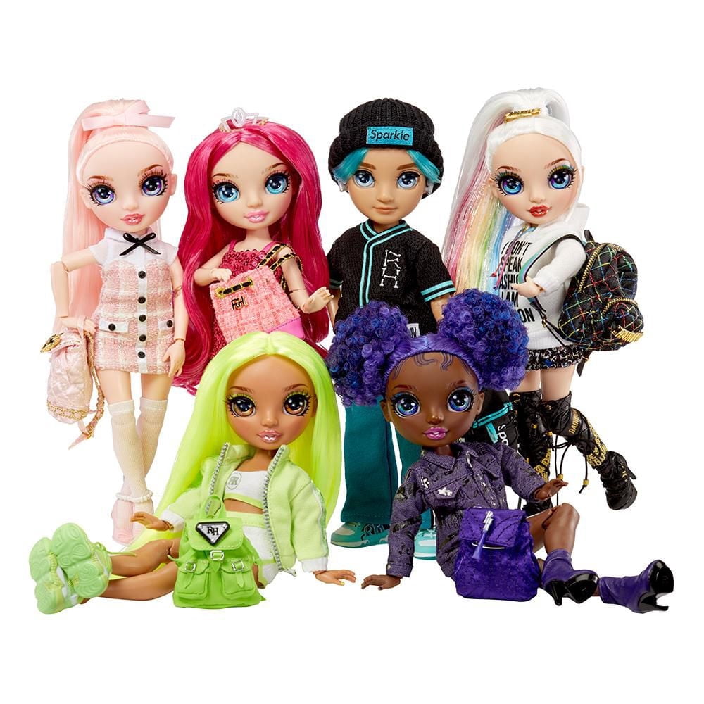 Rainbow High Jr High Amaya Raine – Poupée-mannequin de 9 po (23 cm) ARC-EN-CIEL
