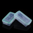 thumbnail image 2 of Fosa Plastic Battery Case,2 Pcs Hard Wear-resistant Plastic Case Waterproof 18650 Battery Holder Storage Box,Battery Case, 2 of 8