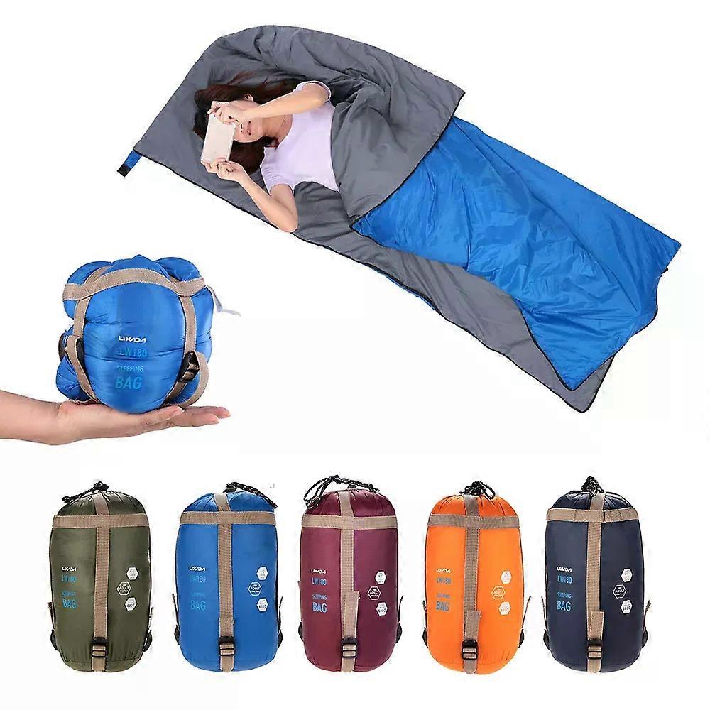 LIXADA Envelope Sleeping Bag Adult Camping Outdoor Mini Walking beach Sleeping Bags Ultralight Travel Bag Spring Autumn