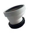 thumbnail image 1 of Offset Toilet Flange Connector Tub Waste Drain System Shift Drain System Tub 2.5cm, 1 of 8
