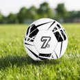 thumbnail image 2 of ziyahi Waterproof Durable Size 5 Machine-Stitched Soccer Ball Widely Football Training Unique Appearance blue, 2 of 6