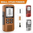 thumbnail image 4 of Electrical Tools Wall Scanner 5 in 1 Detects Stud Metal AC Wires LCD Display for Accurate Hidden Object Location with Quality and, 4 of 7