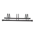 thumbnail image 4 of S SERENABLE Support de Vélo Noir Assemblage Facile Gain de Place Protecteur Support de Rangement Vertical 3 Sections, 4 of 9