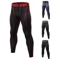 thumbnail image 2 of Men‘s Compression Pants Baselayer Quick Dry Sports Running Gym Tights Leggings, 2 of 6