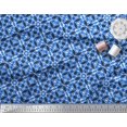 thumbnail image 2 of Soimoi Cotton Duck Fabric Abstract & Circle Geometric Print Fabric by Yard 56 Inch Wide, 2 of 5