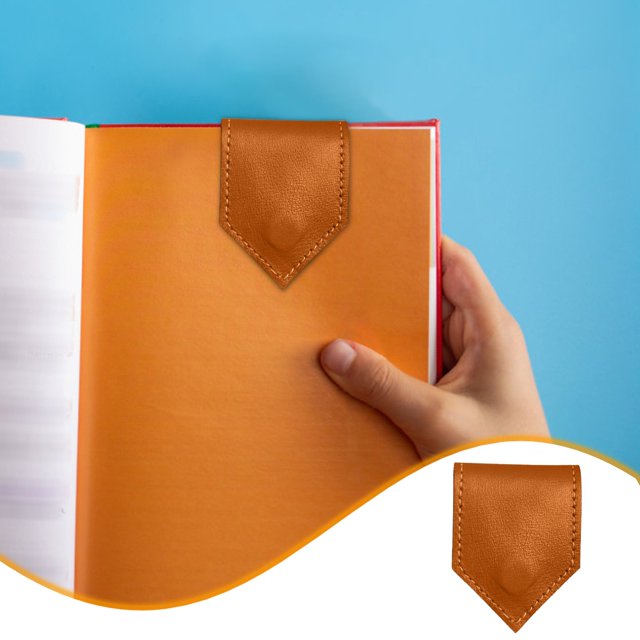 EGNMCR Personalized Magnetic Leather Bookmark bookmark bookmark