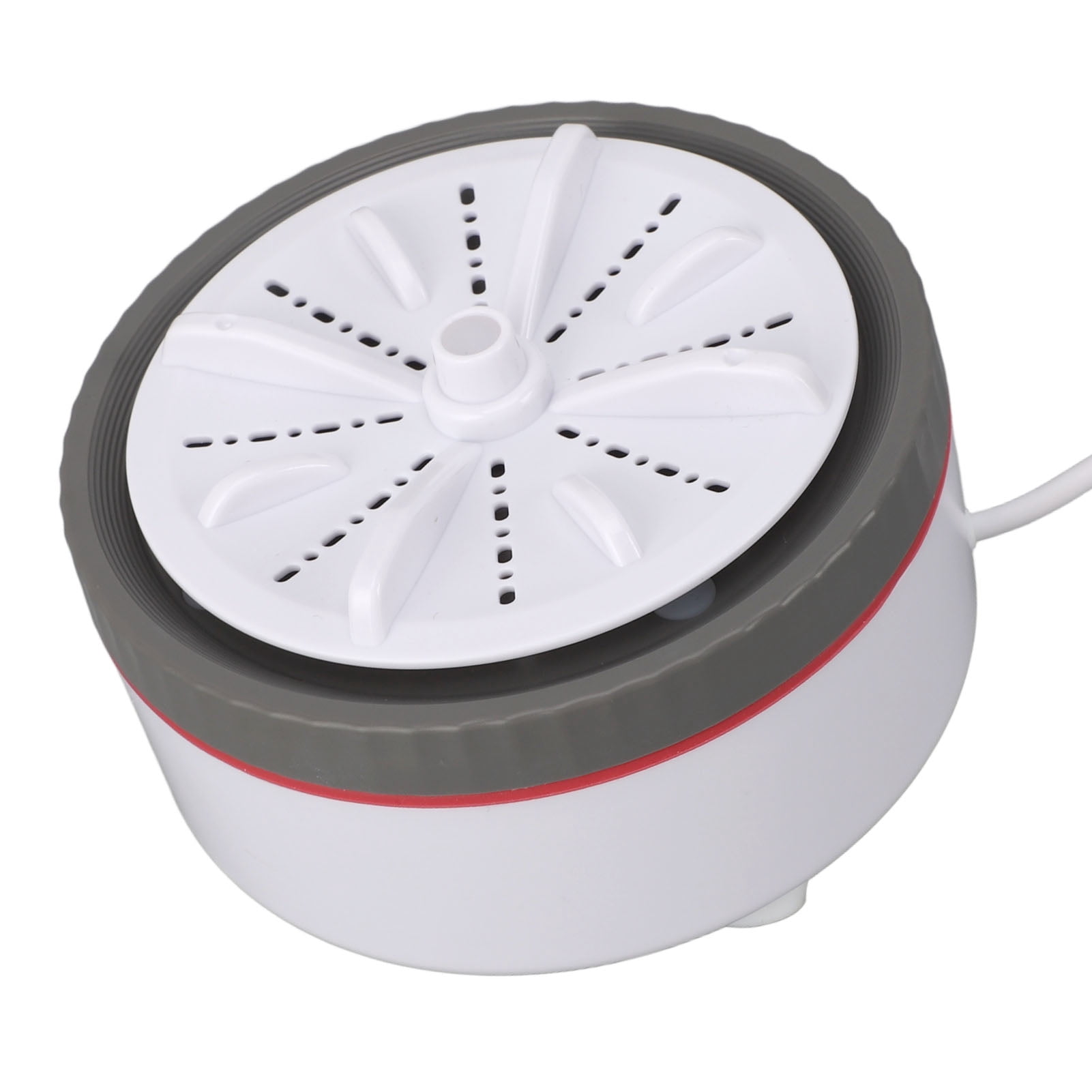 Mini Turbo Washing Machine ABS Underwear Washer Timed Adjustable Multifunction USB Powered Portable Turbo Washer for Small Clothes Fruit Dish Washing